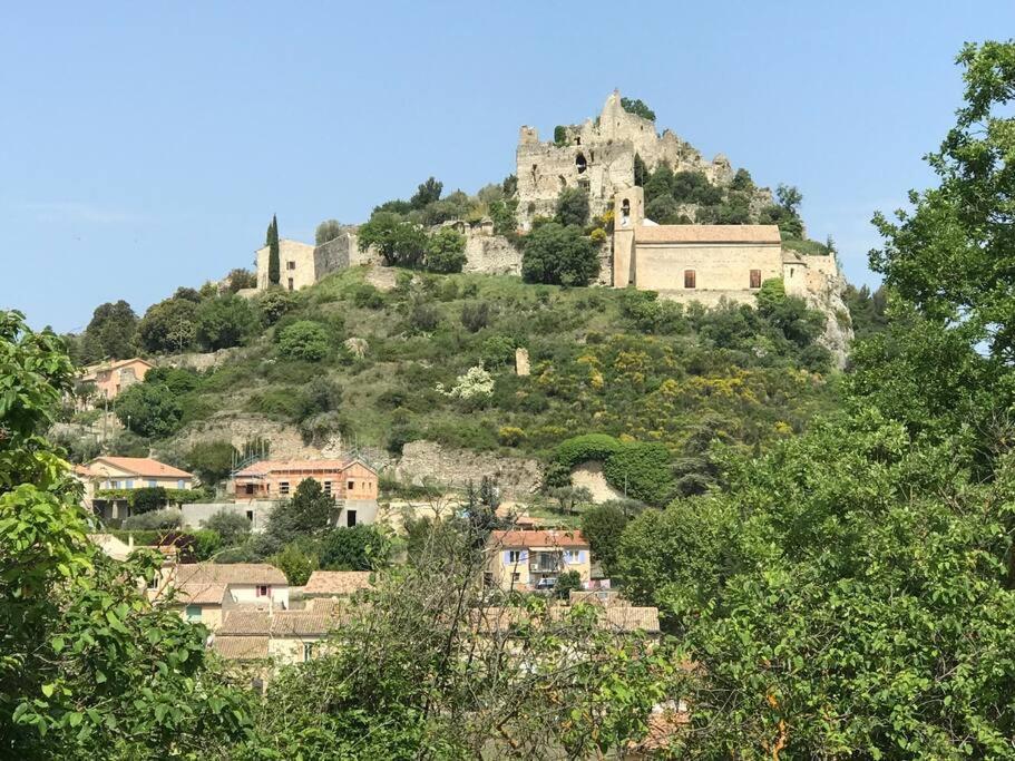 Gite La Licorne Villa Entrechaux Bagian luar foto